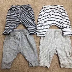 4 Carter’s Newborn Pants